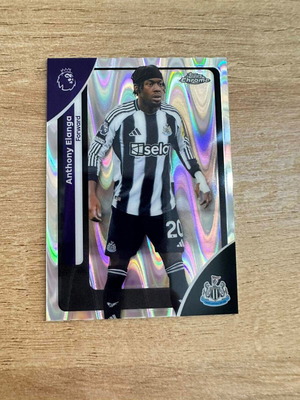 Anthony Elanga 2026 Topps Chrome Premier League Raywave #149 card like new