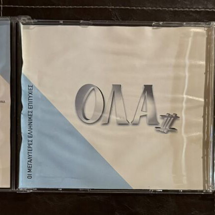 Ola III double CD used Greek pop and laiko hits 2003
