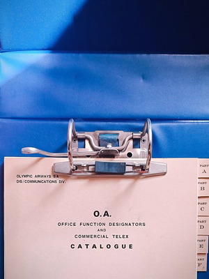 Ръководство Olympic Airways май 1987 като ново