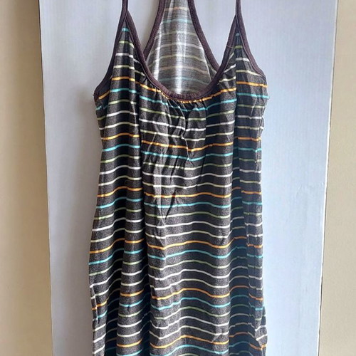 Ale striped top with belt, size Small
