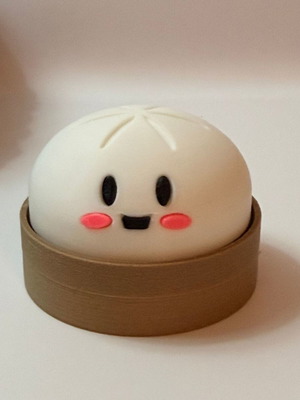 Squishy Dumpling Clicker 3D printed fidget toy made to order