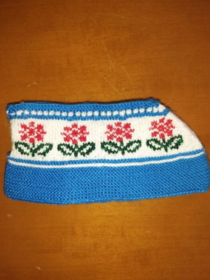 Knitted women's terlikia new, warm