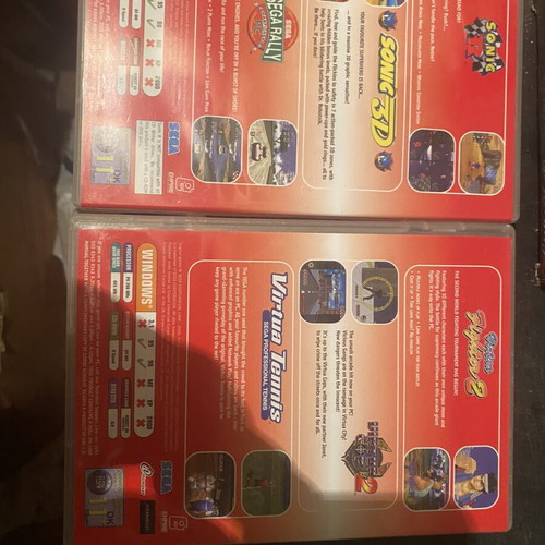 Arcade Collection 2x disks with 6 games like new for PC