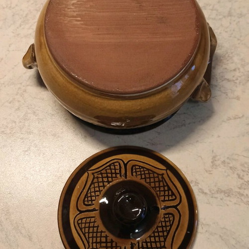 Traditional small clay pot No5 0.7lt like new