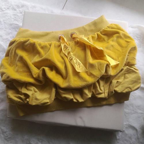 Miss Sixty balloon skirt new, yellow, size S