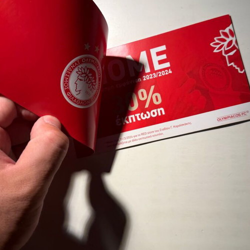 Olympiacos Season Ticket Benefits Booklet 2023-2024 new