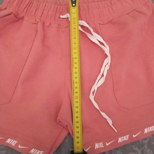 Nike women's pink shorts used, small size