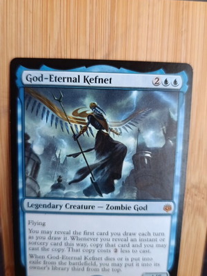 Magic the Gathering God-Eternal Kefnet card new