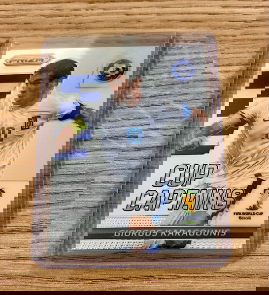 Καρτα Γιωργος Καραγκουνης Ελλαδα Cup Captains Panini 2014