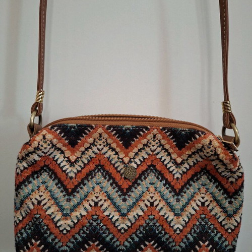 Thiros women's crossbody bag multicolor like new, vintage