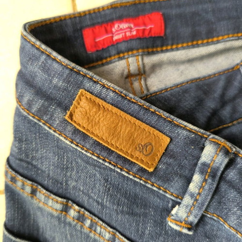 S.Oliver women's jeans pants XL blue like new