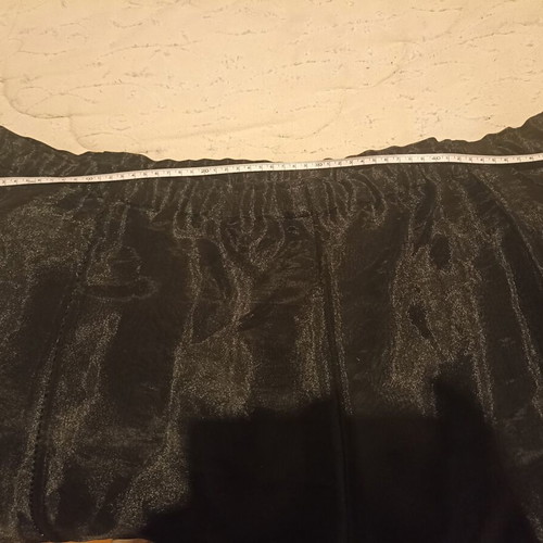 Long skirt tailored like new, black, size XXL