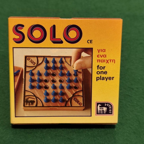 SOLO 1984 vintage board game by Dourios, mint condition