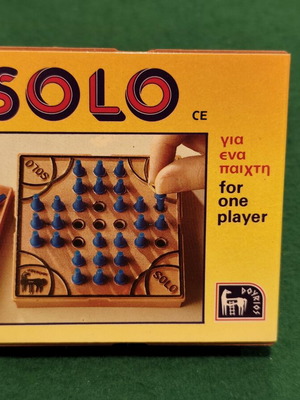 SOLO 1984 vintage board game by Dourios, mint condition