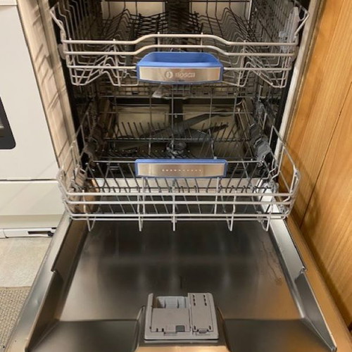 Bosch Series 6 SMS69N28EU dishwasher used, inox, energy class A++