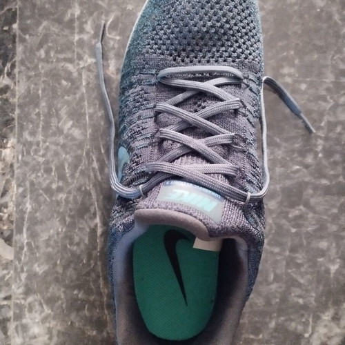 Nike Lunar Epic Low Flyknit 2 like new, size 46, ocean fog blue fox