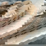  guess σανδάλια πέδιλα μπεζ μονόγραμμα 39