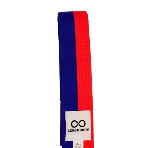 Legendary red/blue martial arts belt new