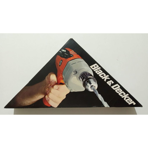 Μεγάλη βαλίτσα Black and Decker με τρυπάνι και πολλά παρελκόμενα, καινούργιο
