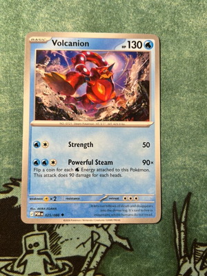Κάρτα Volcanion Pokemon μεταχειρισμένη