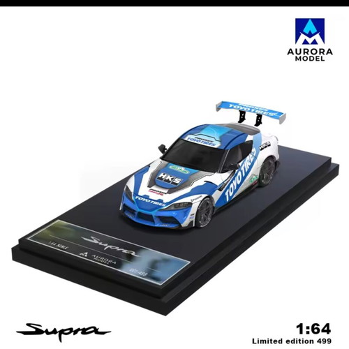 Aurora Model Toyota Supra 1:64 Scale New