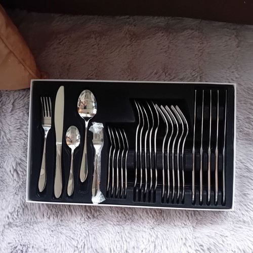 Cutlery set 30 pieces stainless steel, new