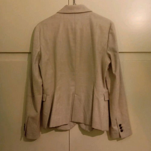Zara cotton jacket used, beige, size large