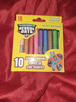 Paw Patrol jumbo crayons large, new