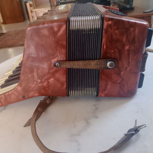 Firotti Accordion used with signs of wear, educational model