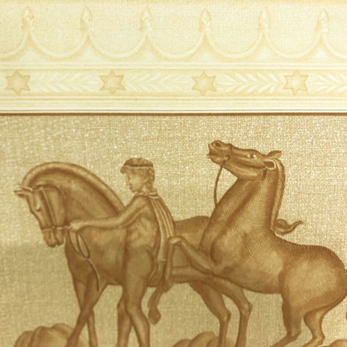 Decorative frames inspired by Parthenon frieze, set of 2, used
