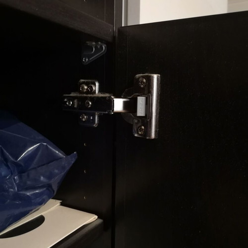IKEA Besta furniture like new, dark brown shelf unit