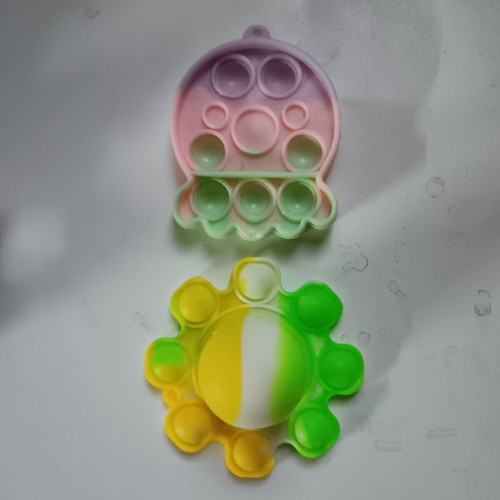 Popit used, lot of 4 different