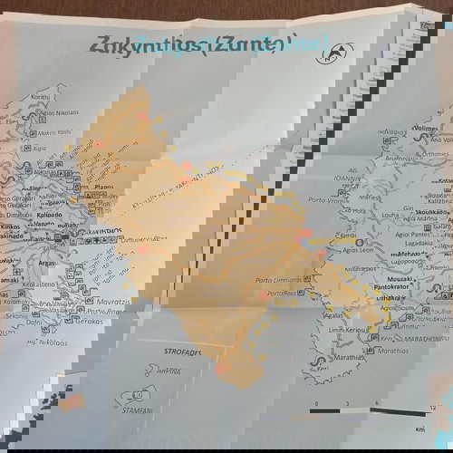 ΤΟΥΡΙΣΤΙΚΟΣ ΧΑΡΤΗΣ ΚΥΘΗΡΑ ΑΝΤΙΚΥΘΗΡΑ & ΖΑΚΥΝΘΟΣ