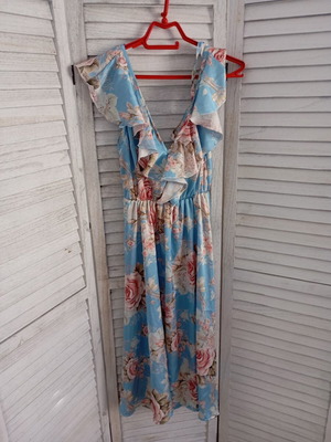 Beeme Small Medium Midi Dress New Multicolor