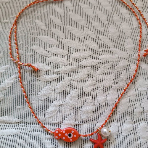 Necklace that can be worn as bracelet, like new