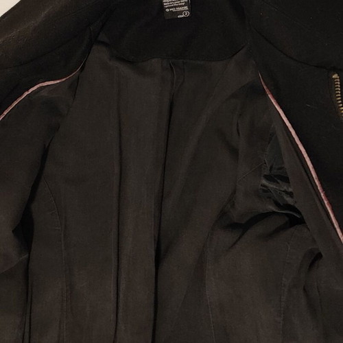 No Name Bomber Jacket unisex like new, black, medium
