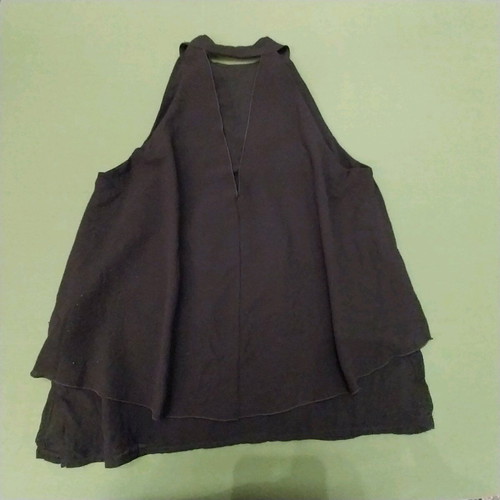 Black sleeveless top Zara size M like new