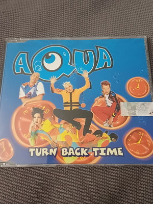 Aqua Turn Back Time CD single σαν καινούργιο, pop