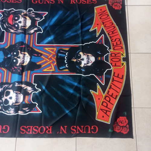 Guns N Roses flag new, 140x95 cm