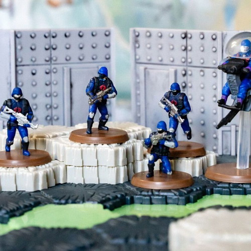 Hasbro Renegade Studios Heroscape GI Joe Cobra Troopers & Flight Pod Army Expansion new