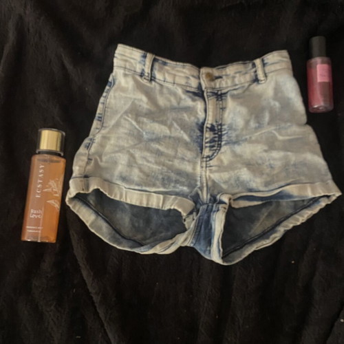 H&M shorts like new, blue, size XS