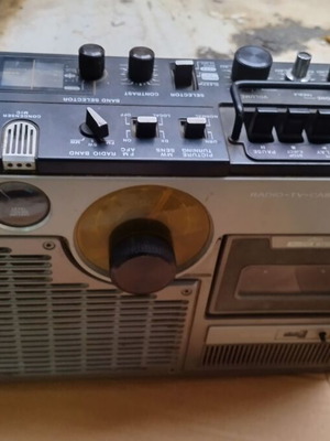 JVC 3060cq Boombox with TV used