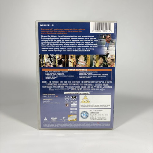 Back to the Future Part II DVD used with English subtitles
