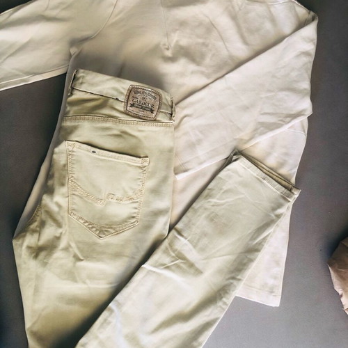 Stradivarius jacket, blouse and pants used size S