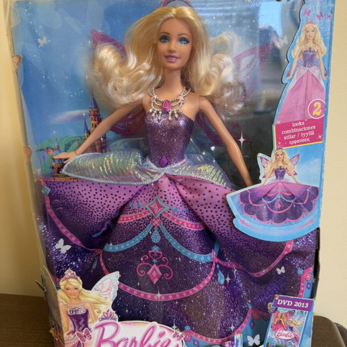 Barbie Mariposa and The Fairy Princess Catania Doll 2012 Mattel like new