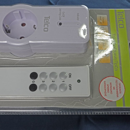 Remote control Schuko socket new