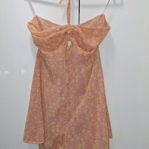 Bershka jumpsuit orange new, size M