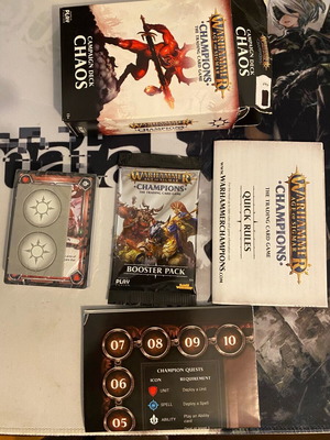 Warhammer Age of Sigmar sealed deck and booster pack new