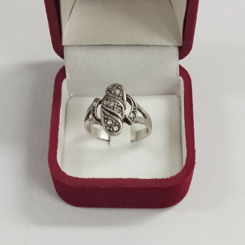 Silver ring size 58 used with 925 stamp