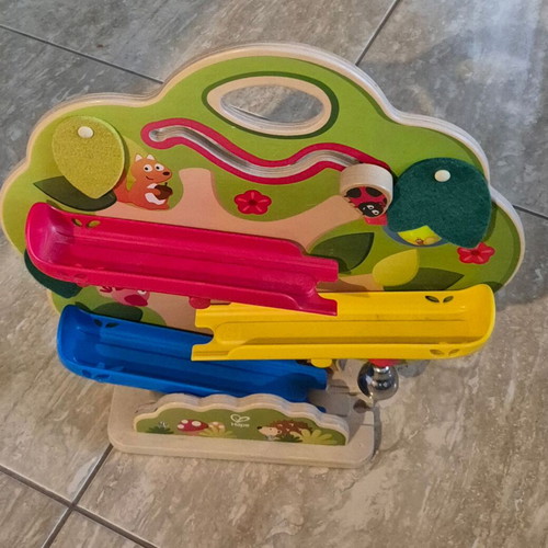 Hape Railway wooden Nutty Squirrel toy like new